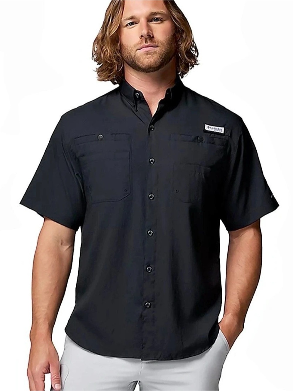 Columbia Sportswear Men's Tamiami II Shirt PFG Short Sleeve Small